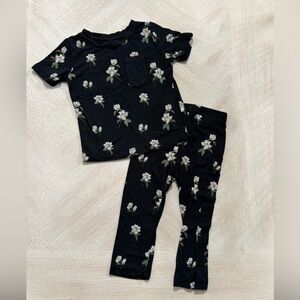 Kyte Baby Magnolia print pajamas